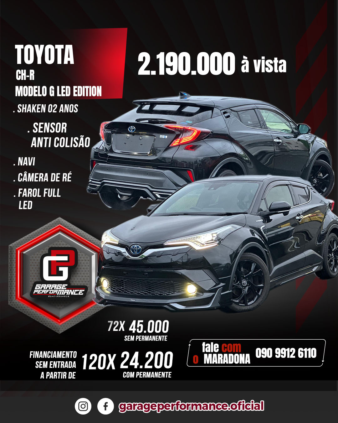 posts - 1080X1350 - garage performance_001- TOYOTA CH-R - 1-1