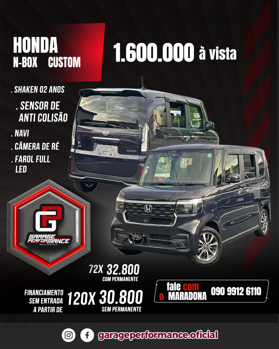 posts - 1080X1350 - garage performance_001- HONDA - N-BOX　CUSTOM